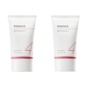 Lot Of 2 Missha All Around Safe Block Essence Sun SPF45 PA+++ 50ml 1.69oz